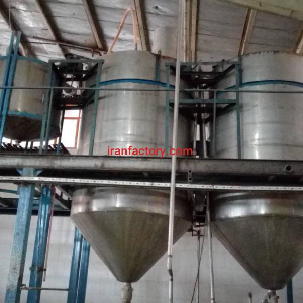 فروش مخزن استیل 7000 لیتری تک جداره در اصفهان