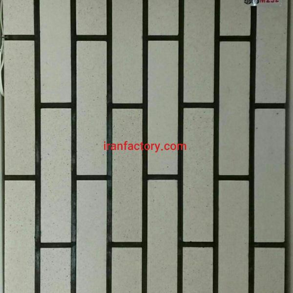 فروش آجر پلاک نسوز سفید صدفی آجر ایران نوین