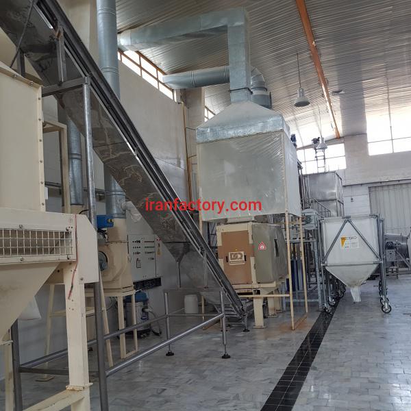 فروش خط تولید و پخت  پرک غلات