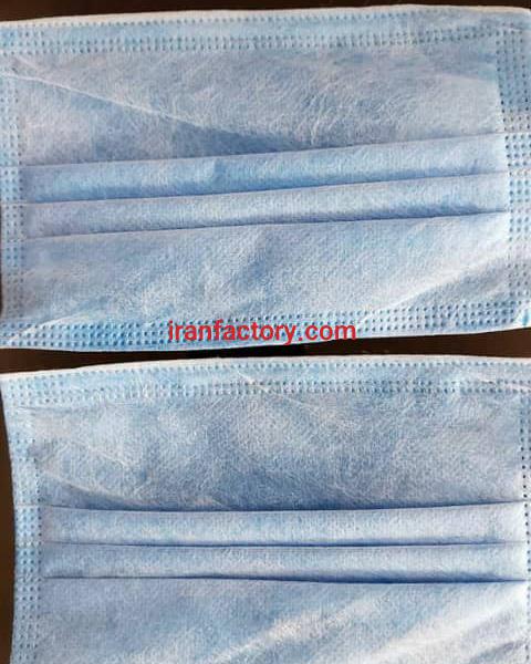 ماسک پرسی سه لایه اسپان  ۲۵گرم