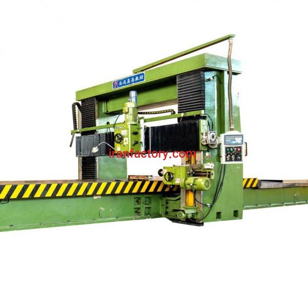 خدمات ساخت و ماشینکاری دقیق شاسی دستگاه های CNC با فرز دروازه ای