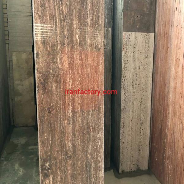 فروش سنگ تراورتن سیلور تکاب موج دار ممتاز سنگبری آرش