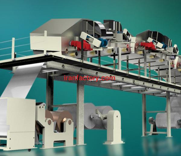 فروش ماشین کوتینگ کاغذ TM-C13 شرکت توان ماشین پویا در تهران
