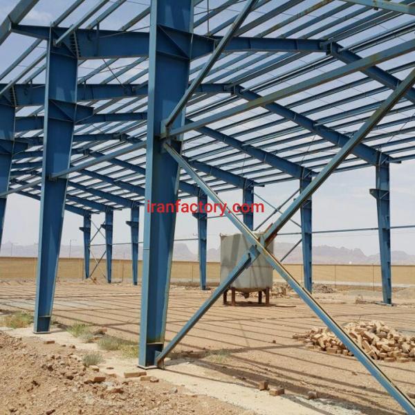 فروش زمین 4880 متری با سوله در اصفهان