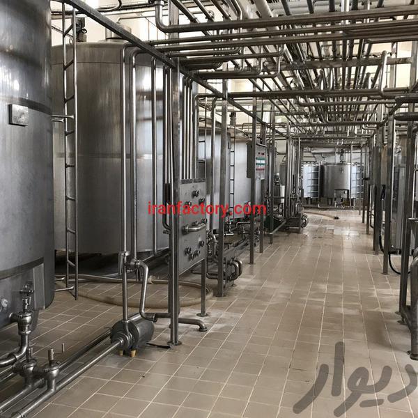 فروش خط تولید لبنیات دست دوم