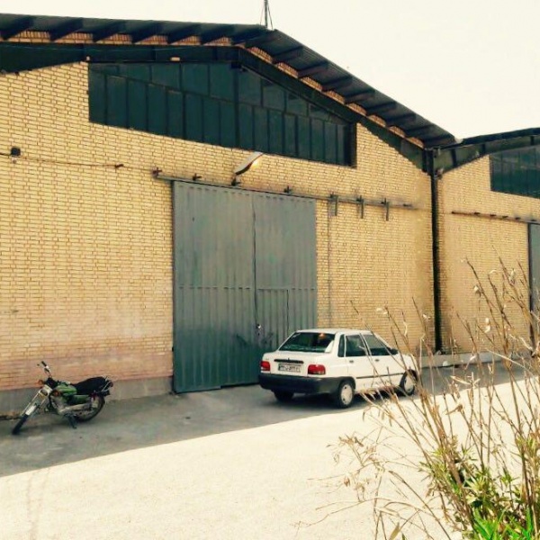 فروش 6000 متر زمین 1800 سوله در فاز یک شهرک صنعتی عباس آباد