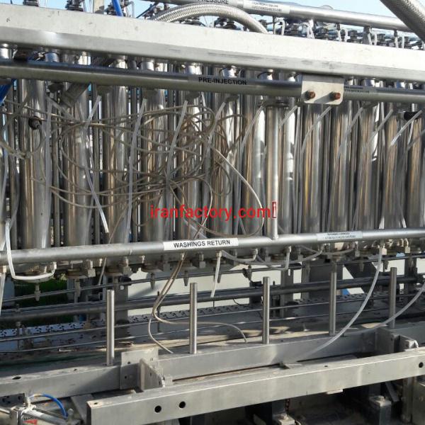 فروش خط آب معدنی ایتالیایی برند گیروس کارکرده