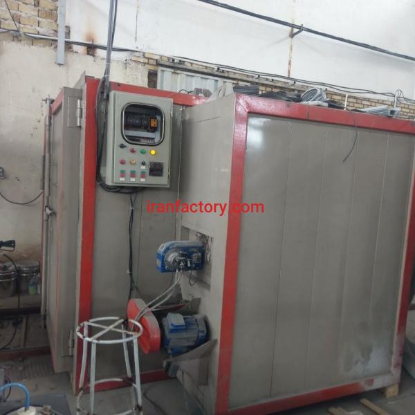 فروش کوره رنگ الکترواستاتیک در با تجهیزات کامل