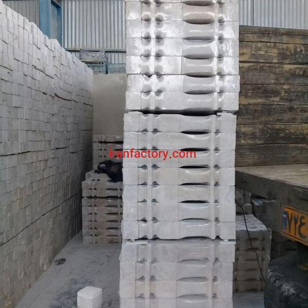 نرده سنگی تراورتن کرم پیروزی