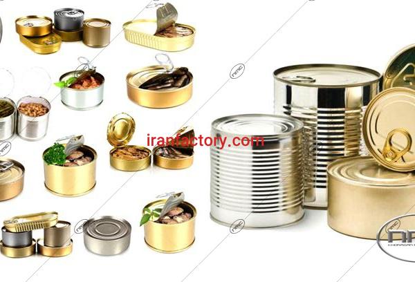 ماشین آلات خط تولید و بسته بندی کنسرو انواع حبوبات ,  لوبیا با قارچ