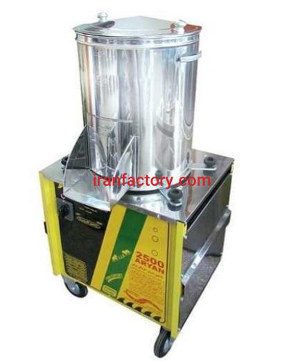 تولید دستگاه سبزی خردکن سطلی ۱۰ کیلویی شرکت استیل پخت در تهران