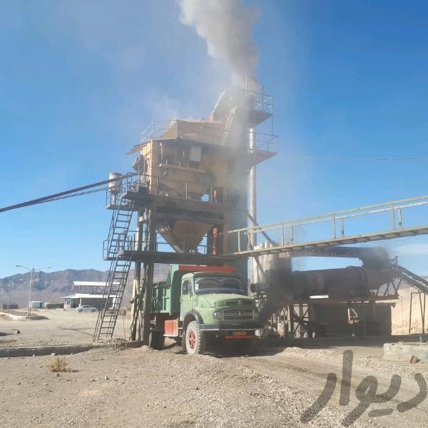 فروش تاسیسات شن ماسه و کارخانه اسفالت در کرمان