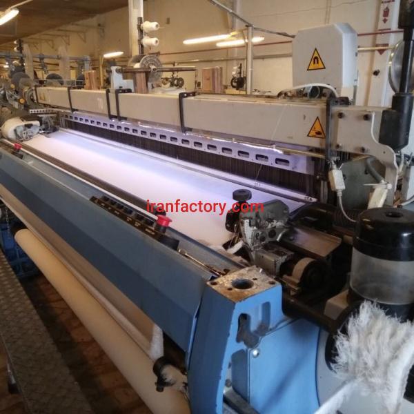 فروش ماشین  آلات بافندگی و رنگ رزی ، حوله بافی ، فرش بافی