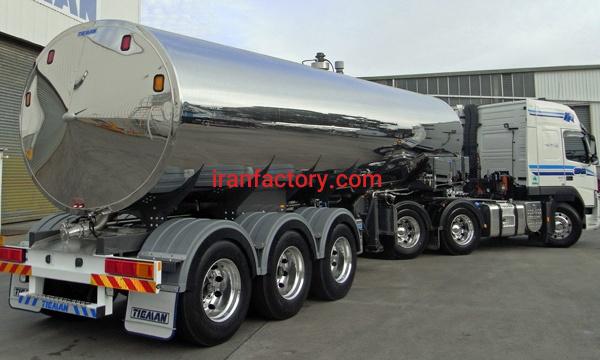 تانکر حمل شیر دست دوم