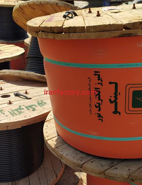 کابل مسی افشان شیلددار  6*4 در کهیلویه بویر احمد