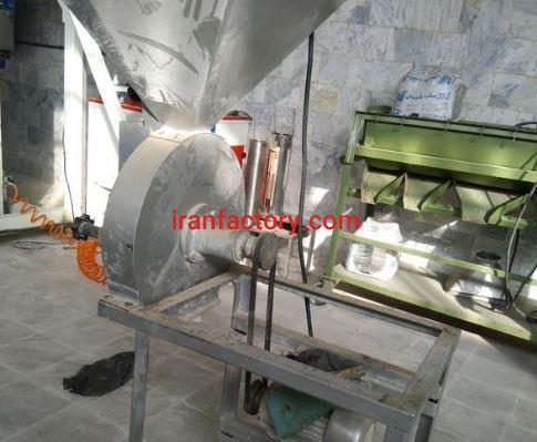 فروش خط تولید آرد نخودچی و بوجاری در کرمانشاه