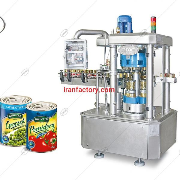 دستگاه دربند قوطی چهار هد اتوماتیک مدل    KPT 4h870