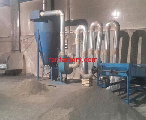 معاوضه و فروش کامل خط تولید زغال فشرده در اصفهان