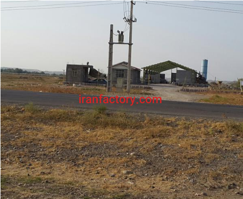 فروش 8754 متر ملک صنعتی با کاربری بتن آماده در اردبیل