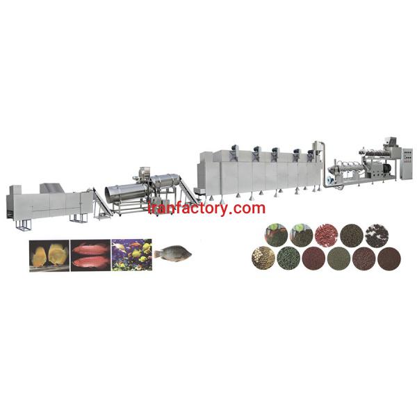 خطوط تولید غذای ماهی