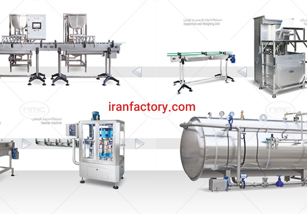 خط تولید کنسرو ماهی و مرغ ابزار بسته بندی خراسان