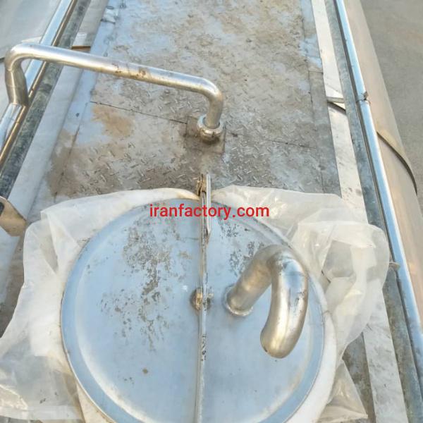 فروش مخزن حمل 24 تن مارک آرگون صنعت در اصفهان