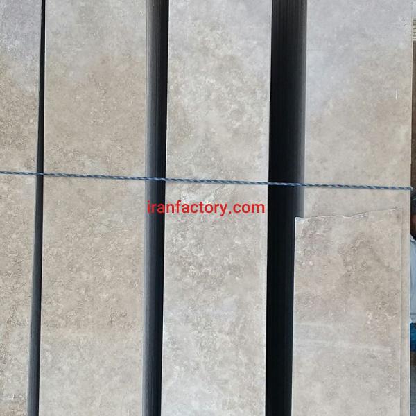 قیمت سنگ تراورتن عسلی بی موج ممتاز