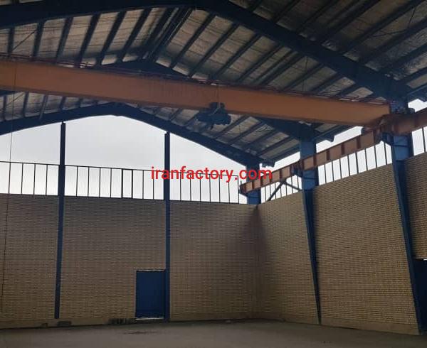 فروش کارخانه فلزی در شهرک بزرگ شمال اصفهان