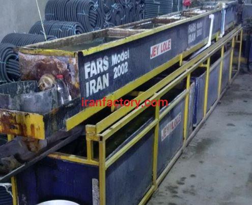 خط تولید لوله پلی اتیلن فروشی در اصفهان