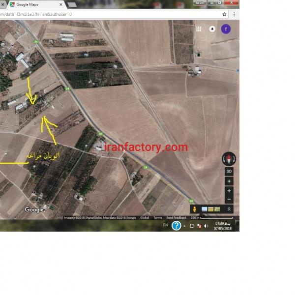 فروش زمین با مجوز سردخانه در شهرستان مراغه