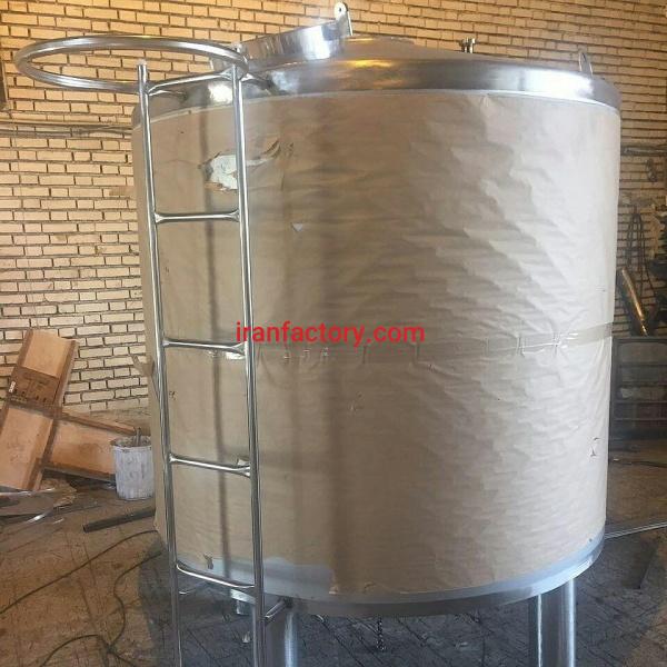 مخازن استیل حمل روغن