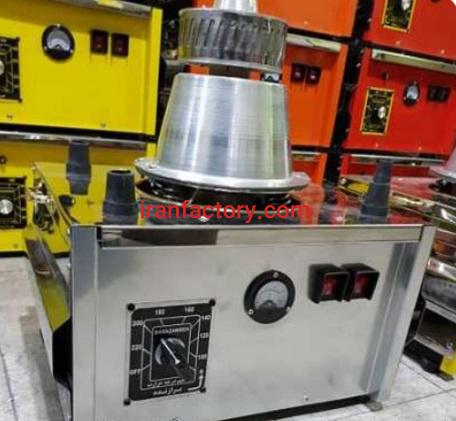 تولید دستگاه پشمک ساز شرکت استیل پخت در تهران