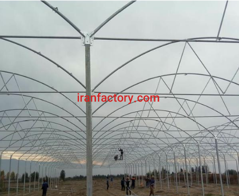 ساخت سازه های گلخانه ی صنعتی در مشهد