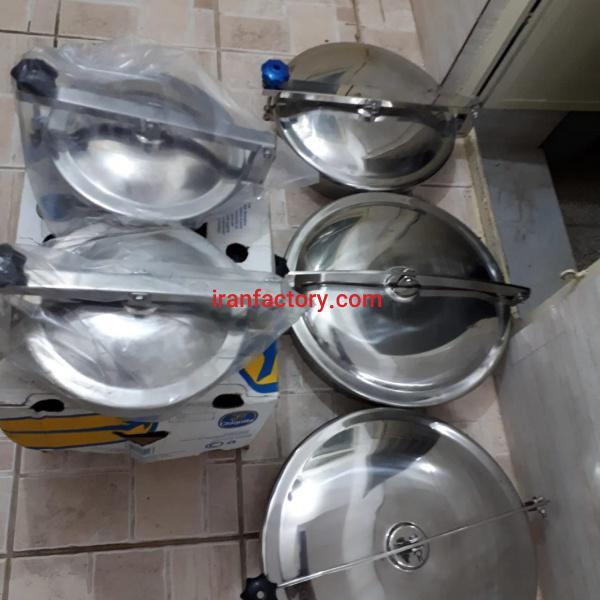 فروش و تولید درب مخازن استیل در تهران