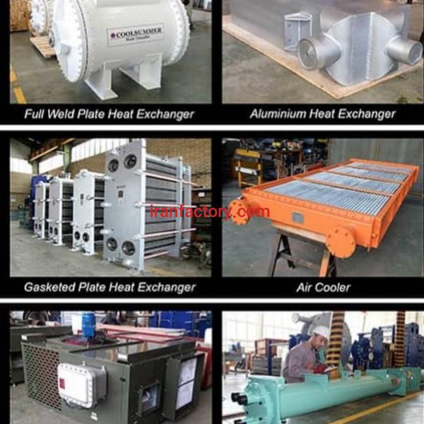 تولید مبدل حرارتی صفحه ای و تجهیزات HVAC