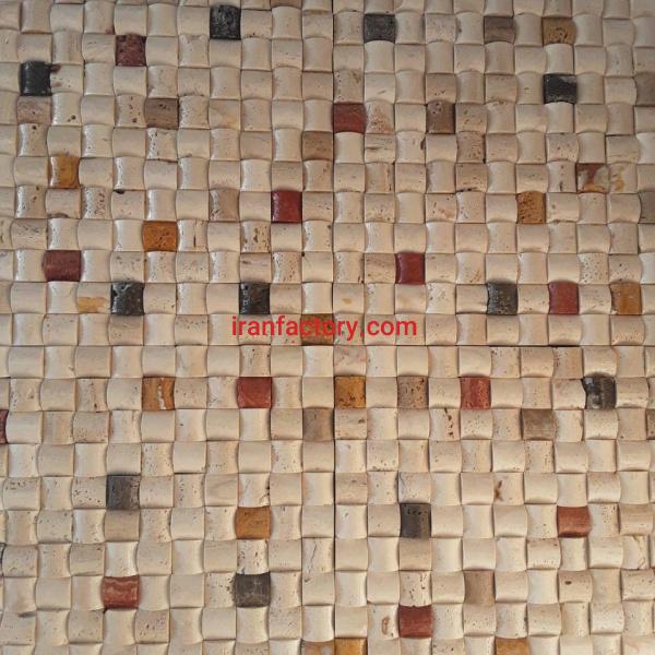 سنگ آنتیک حصیری سفید رنگی آنتیک ‌سنگ ‌خشتی
