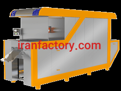 خط تولید نان بربری با دستگاه تونلی نیمه اتوماتیک صنایع پخت