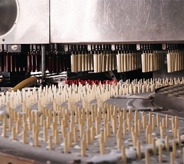 ساخت خط تولید بستنی سوت ماشین اردبیل