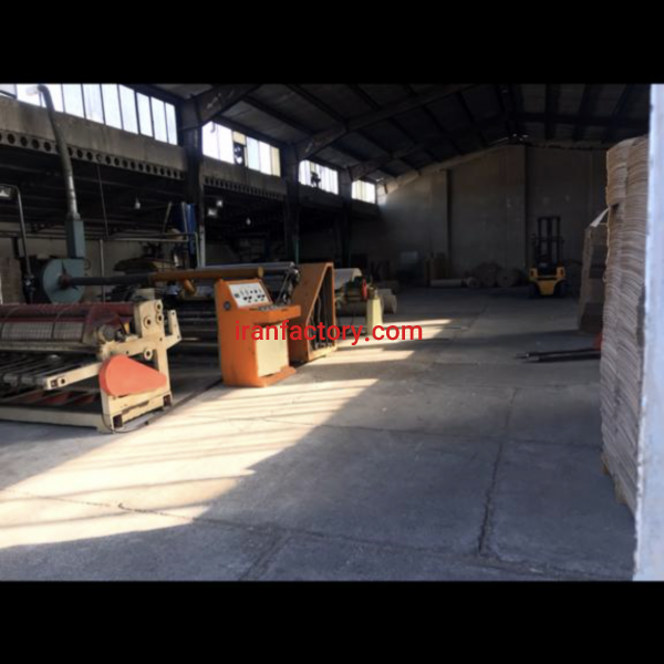 فروش کامل خط تولید کارتن سازی (سینگل)