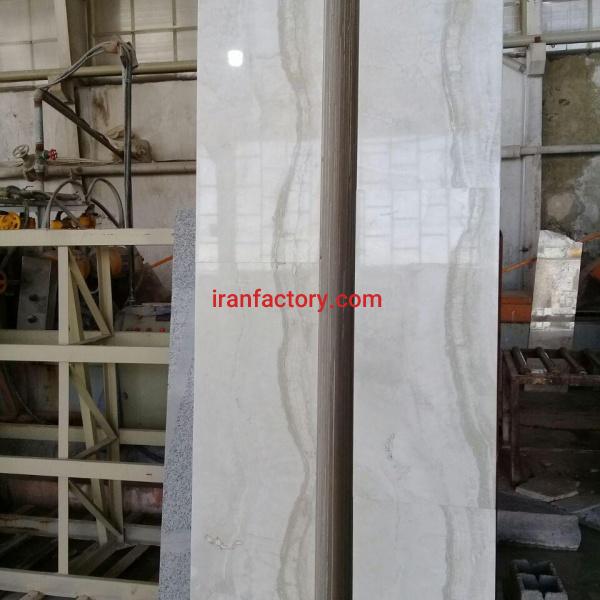 تراورتن سفید موج دار طبس سنگبری فروردین نو