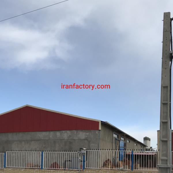 فروش کارخانه در حال کار آجرنما در شهرک صنعتی آباده