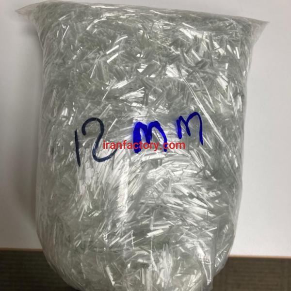 الیاف فایبرگلس 12 میلی و الیاف نسوز