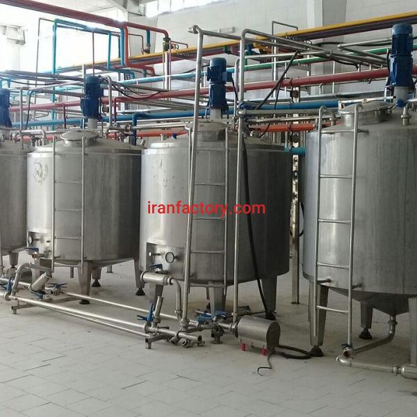 خط تولید لبنیات