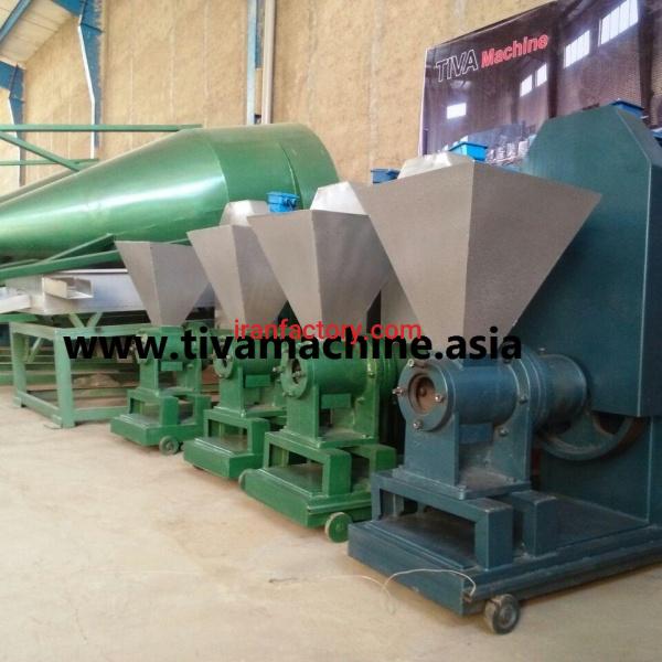 خط تولید زغال فشرده