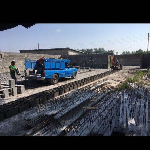 فروش زمین تجاری کارگاه تیرچه بلوک مصالح ساختمانی در رشت