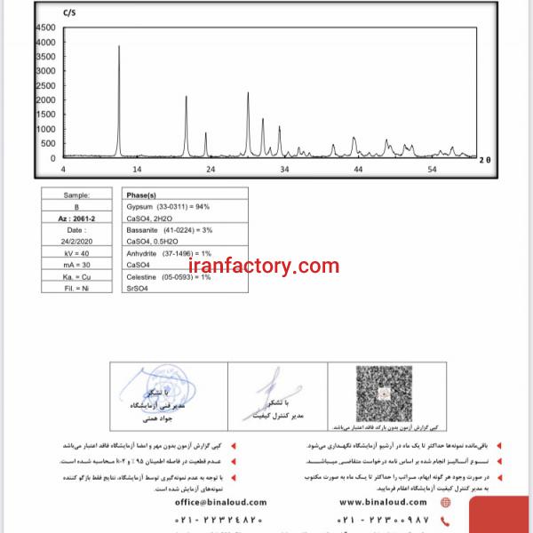 فروش،معاوضه،مشارکت معدن گج صادراتی