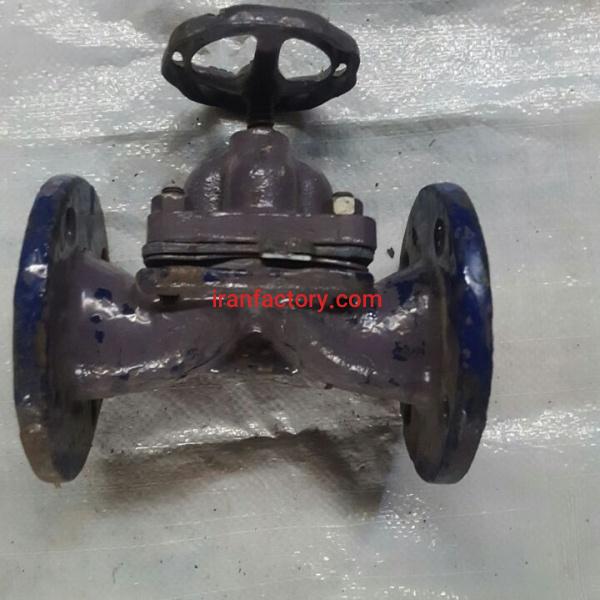 شیر فلکه های داخل سرامیک