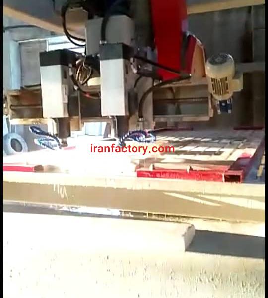 فروش و تولید دستگاه فرز دروازه و cnc سنگ در اصفهان