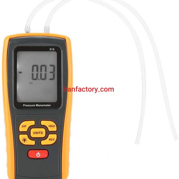 فروش فشارسنج تفاضلی دیجیتال بنتک BENETECH GM510 در تهران