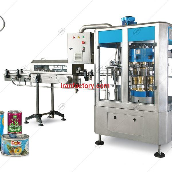 دستگاه دربند قوطی چهار هد مدل KPT 4h4013